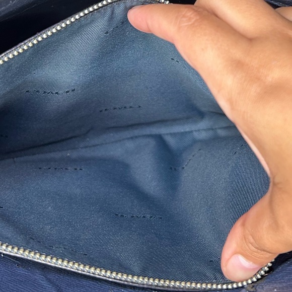 COACH Charlie 28 Blue Carryall Bag - Picture 9 of 16